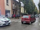 L'incidente di ieri in viale Lombardia, a Busto Arsizio