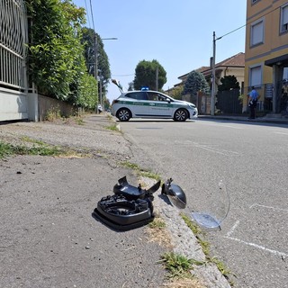 Rintracciato e denunciato l'automobilista in fuga dopo l'incidente a Busto