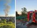 Incendio a Cerro Maggiore, a fuoco una baracca vicino alla piattaforma ecologica