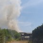VIDEO. Incendio nell'area di Neutalia a Busto