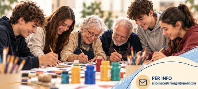 Busto, giovani e anziani insieme per costruire legami: nasce “Officine d’Arte e Relazioni”