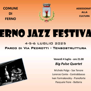 Ferno Jazz Festival: un fine settimana di musica ed emozioni con nomi di fama internazionale