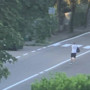 Saronno, blocca il traffico coi bidoni della spazzatura e lancia sassi contro le auto