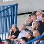 Il designatore di Serie C, Daniele Orsato, in tribuna allo Speroni (foto Galbiati)