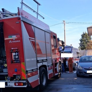 Fiamme in via Spalato a Busto, soccorsa una donna