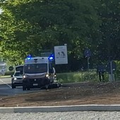 Motociclista a terra e pedone investito. Mattinata di incidenti a Busto Motociclista a terra e pedone investito. Mattinata di incidenti a Busto