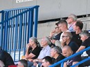 Il designatore di Serie C, Daniele Orsato, in tribuna allo Speroni (foto Galbiati)