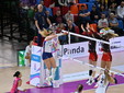 Scandicci-Uyba 3-1: alcune fasi del match (foto Lega Volley Femminile serie A) Scandicci-Uyba 3-1: alcune fasi del match (foto Lega Volley Femminile serie A)
