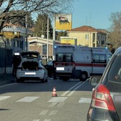 Busto, incidente in via Firenze: coinvolti anche due bambini