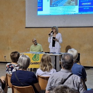 Paola Gandini, presidente Legambiente Busto, e Marco Fardelli
