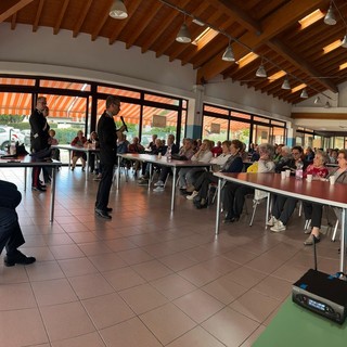 L'incontro all'oratorio di Sacconago (foto per cortesia di Fabio Piantanida)