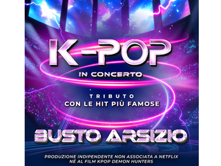 La locandina dello spettacolo di Busto, di sabato scorso