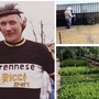 Luigi con i colori della sua Crennese, nel pieno dell'alluvione del 1998 e poi il suo orto magico Luigi con i colori della sua Crennese, nel pieno dell'alluvione del 1998 e poi il suo orto magico