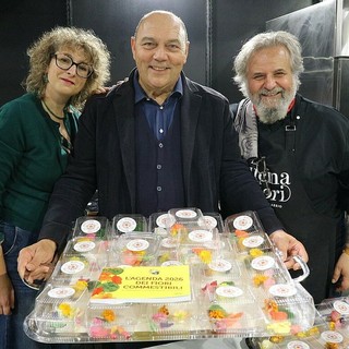 Milano: successo e sold out per il laboratorio-show cooking “Cucina con i fiori” a Golosaria