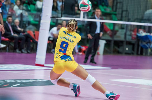 Giulia Leonardi lascia il volley: finisce la storia della “Leo gialla”