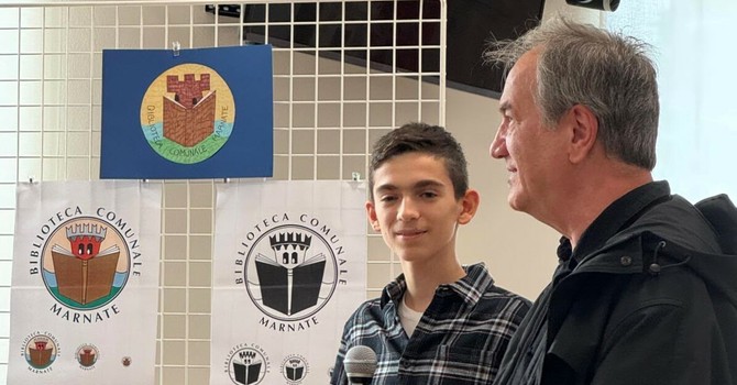 La biblioteca di Marnate presenta il suo nuovo logo La biblioteca di Marnate presenta il suo nuovo logo