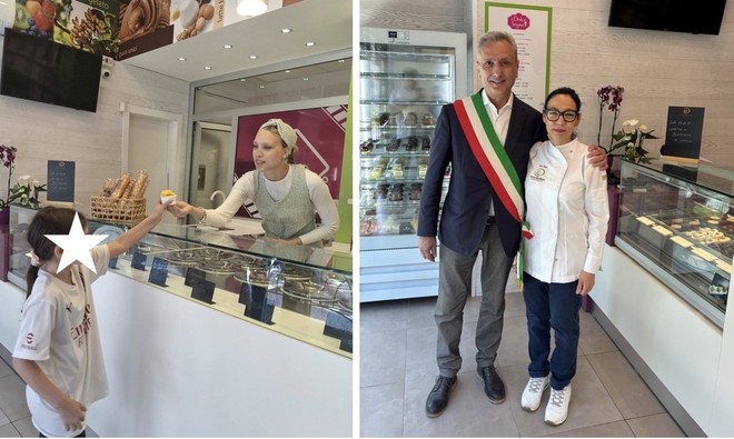 La felicità è servita a Cassano: in cono o coppetta ma soprattutto col cuore