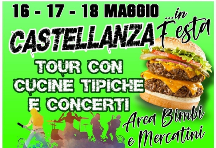 Castellanza in festa:  street food e musica per tutte le età