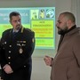 L'assessore Matteo Sabba (a destra) col comandante della Polizia locale di Busto, Stefano Lanna L'assessore Matteo Sabba (a destra) col comandante della Polizia locale di Busto, Stefano Lanna