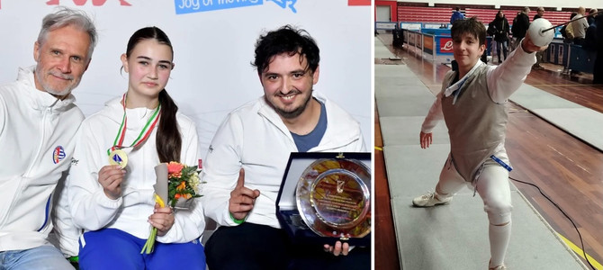 Kinzi tra i maestri Malvezzi e Marchi, nella foto accanto Giacomo