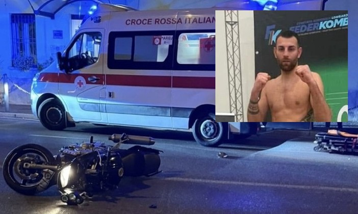 Addio a Rocco La Cognata, il 33enne di Gorla Minore morto in un incidente: era campione di Thai Boxe