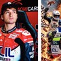 La moto prende fuoco a Valencia: Leo Abruzzo sta bene e sdrammatizza La moto prende fuoco a Valencia: Leo Abruzzo sta bene e sdrammatizza