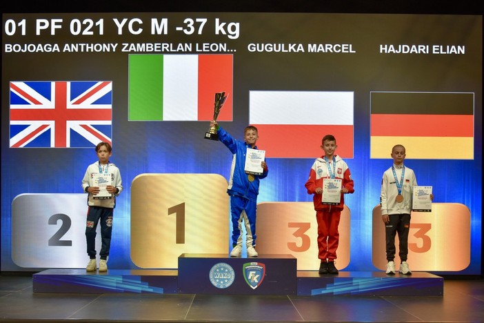 Zamberlan campione europeo: Fusion Kickboxing Team ancora al top