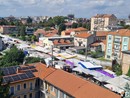 Il nuovo mercato visto dall'alto (foto Pelucchi)