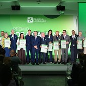 Un momento della premiazione Un momento della premiazione