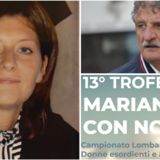 Mariangela Pezzotta, assassinata dalle Bestie di Satana nel gennaio 2004, è sempre con noi grazie a papà Silvio e a tutti gli amici che organizzano il 13° Trofeo Mariangela con noi domenica attorno a Volandia