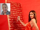 Manuerla Carnini e nel riquadro la professoressa Melina Depalo Manuerla Carnini e nel riquadro la professoressa Melina Depalo