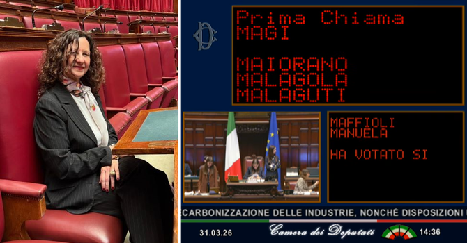 Esordio alla Camera e subito voto per la bustocca Maffioli Esordio alla Camera e subito voto per la bustocca Maffioli