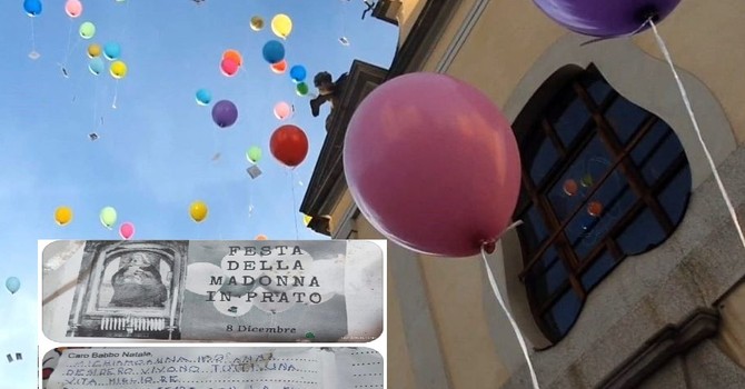 Da Busto Arsizio a Verona: gli auguri e i desideri di Anna hanno volato fino in Veneto Da Busto Arsizio a Verona: gli auguri e i desideri di Anna hanno volato fino in Veneto