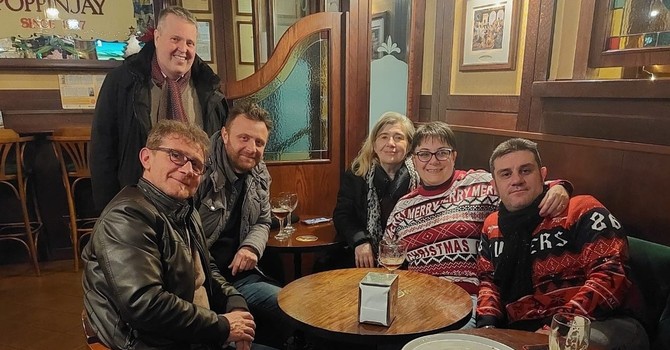 Marco e gli amici al Poppinjay