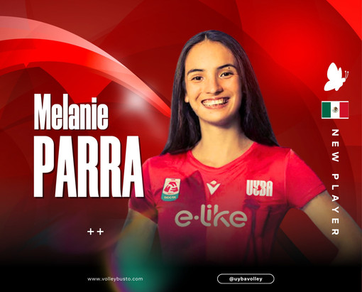 Uyba, dal Messico arriva Melanie Parra