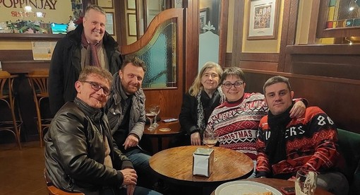 Marco e gli amici al Poppinjay