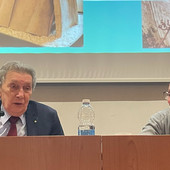 Da sinistra, il relatore Mario Colombo e il presidente dell'Università cittadina Carlo Magni Da sinistra, il relatore Mario Colombo e il presidente dell'Università cittadina Carlo Magni