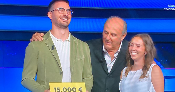 Il macellaio di Besano fa girare la ruota e la testa: è campione con 27.500 euro. Gerry: «Una bella cifra per il prossimo matrimonio»