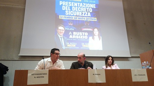 Molteni a Busto: «Sicurezza bene da proteggere senza ideologie». Priorità il «contrasto all’immigrazione illegale»