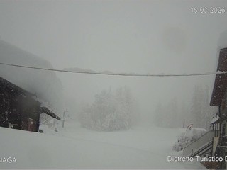 Macugnaga al risveglio con 140 centimetri di coltre bianca