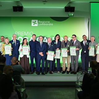 Un momento della premiazione