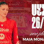 Una bustocca per la Uyba. Maia Monaco è una nuova farfalla