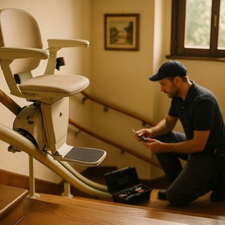 Manutenzione del montascale: frequenza, costi indicativi e segnali d’allarme