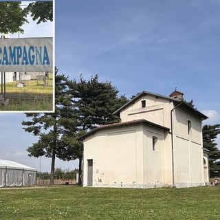 I preparativi attorno alla chiesa