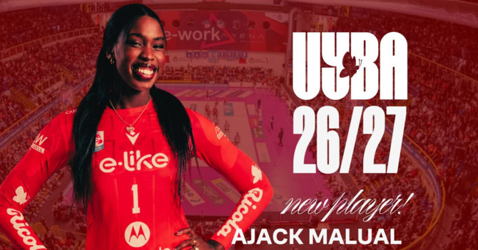 Uyba, ritorno a sorpresa: Ajack Malual in biancorosso. «Può fare il salto definitivo»