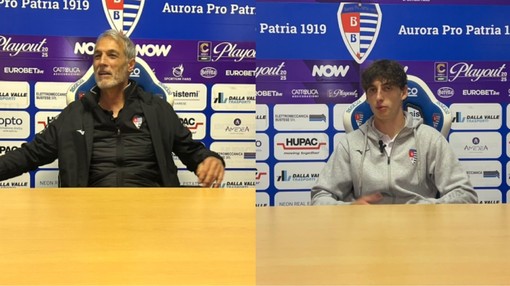 VIDEO. Mister Caniato dopo l’andata dei playout: «È finito il primo tempo, adesso c’è il secondo a Vercelli»