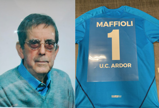 Pier Giorgio Maffioli e la maglia dell'Ardor