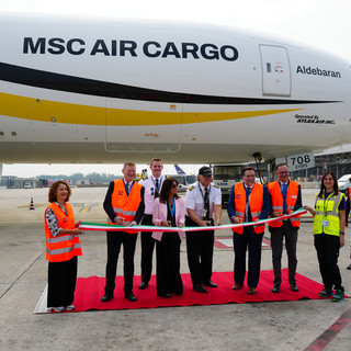 Partito da Malpensa il primo volo di Msc Air Cargo diretto a Tokyo