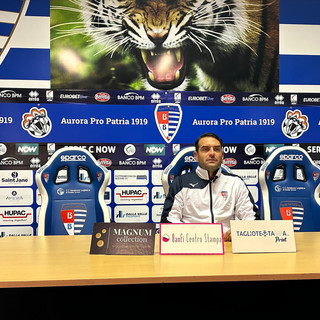 Mister Colombo alla vigilia di Pro Patria-Atalanta U23: «Non possiamo permetterci di sbagliare»