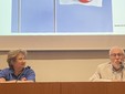 Giovanna Bonvicini e il presidente dell'Università cittadina Carlo Magni Giovanna Bonvicini e il presidente dell'Università cittadina Carlo Magni